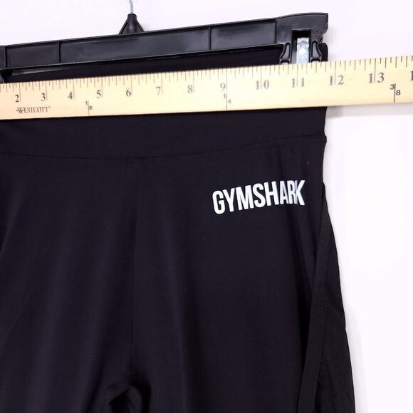 Gymshark Leggings Womens Size Small High Waisted Black Mesh Panel - Picture 6 of 10